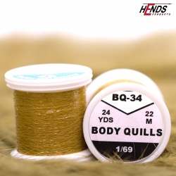 BODY QUILLS - YELLOW-OLIVE LT.