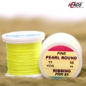 PEARL ROUND RIBBING - Pearl Fluo žlutá