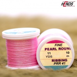PEARL ROUND RIBBING - Pearl Fluo Orange Dk