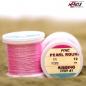 PEARL ROUND RIBBING - Pearl růžová