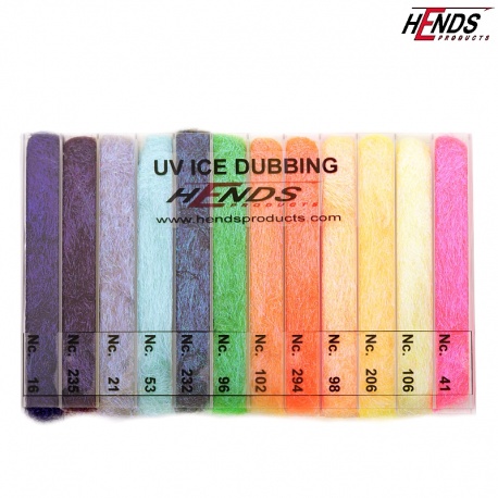 UV ICE DUBBING BOX - 12 BAREV - NEW 2014