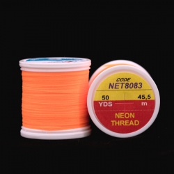 NEON THREAD - Fluo oranžova světlá