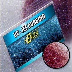 UV-ICE DUBBING - VÍNOVĚ ČERVENÁ