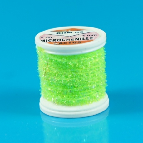 MICROCHENILLE CACTUS 1 mm - CHARTREUSE PEARL